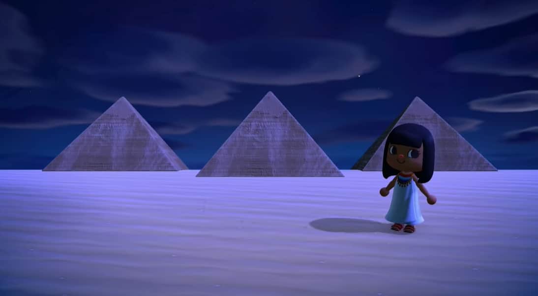 Ya puedes visitar este espectacular oasis egipcio en Animal Crossing: New Horizons