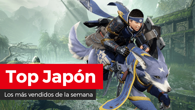Ventas de la semana en Japón: Monster Hunter Rise, lo más vendido de Nintendo (20/5/21)