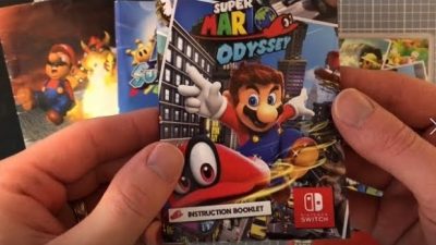 Jugador crea su propio manual de instrucciones físico de Super Mario Odyssey y nos lo muestra en este vídeo
