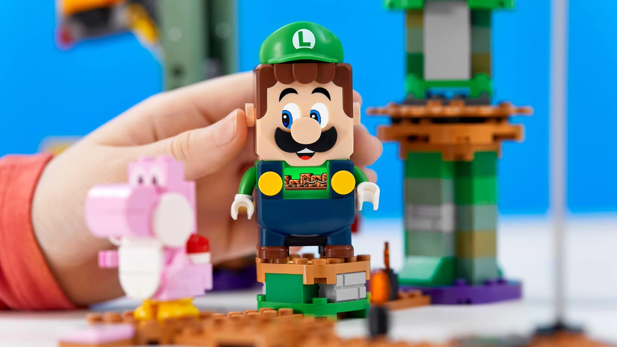 El set de Luigi para LEGO Super Mario se lanza el 1 de agosto: precio, toneladas de detalles y tráiler