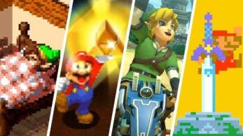 Este vídeo nos muestra cómo han evolucionado todas las referencias a Zelda en los juegos de Super Mario
