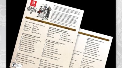 El catálogo americano de My Nintendo recibe nuevas recompensas de Bravely Default II
