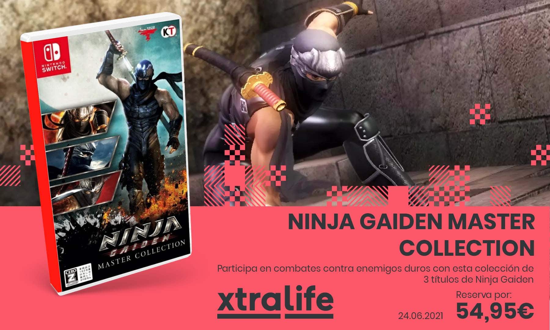Llega una colección de Ninja Gaiden Master Collection para tu Nintendo Switch: reserva disponible