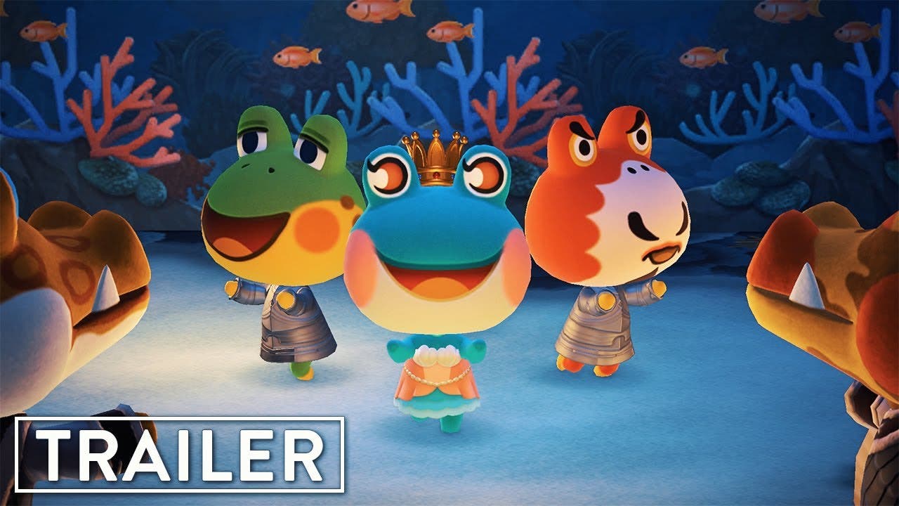 Épico tráiler de una película de ranas creada íntegramente en Animal Crossing: New Horizons