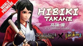 Hibiki Takane confirma su debut en Samurai Shodown para el 28 de abril con este tráiler