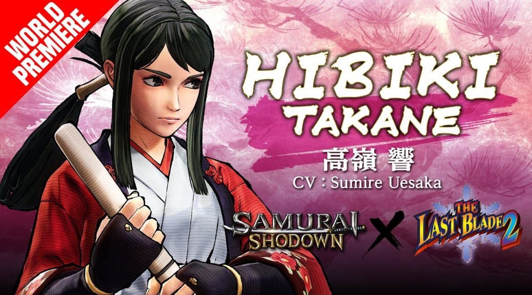 Hibiki Takane confirma su debut en Samurai Shodown para el 28 de abril con este tráiler