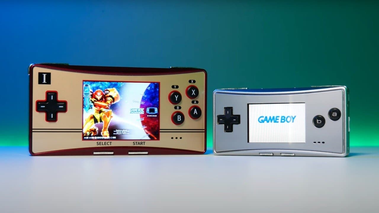 Así es Waveshare GPM280, un clon chino de Game Boy Micro