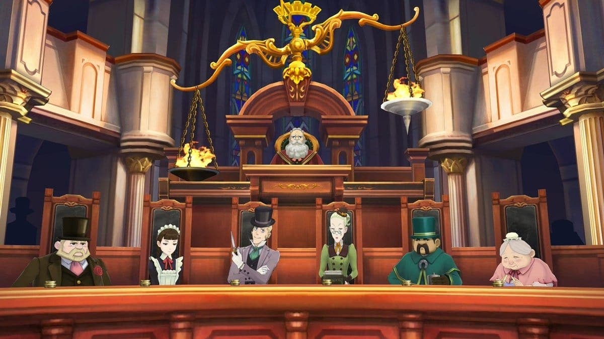 The Great Ace Attorney Chronicles utilizará un sistema judicial al estilo inglés