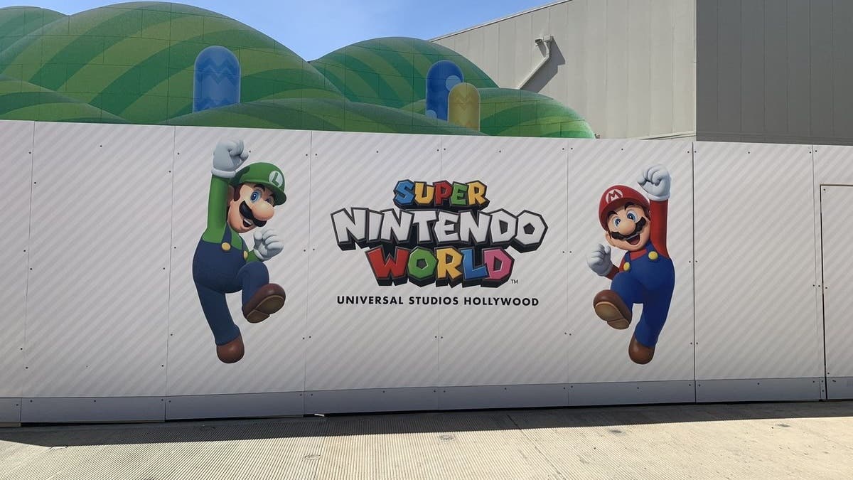 Vídeo nos muestra cómo avanza la construcción de Super Nintendo World en Universal Studios Hollywood