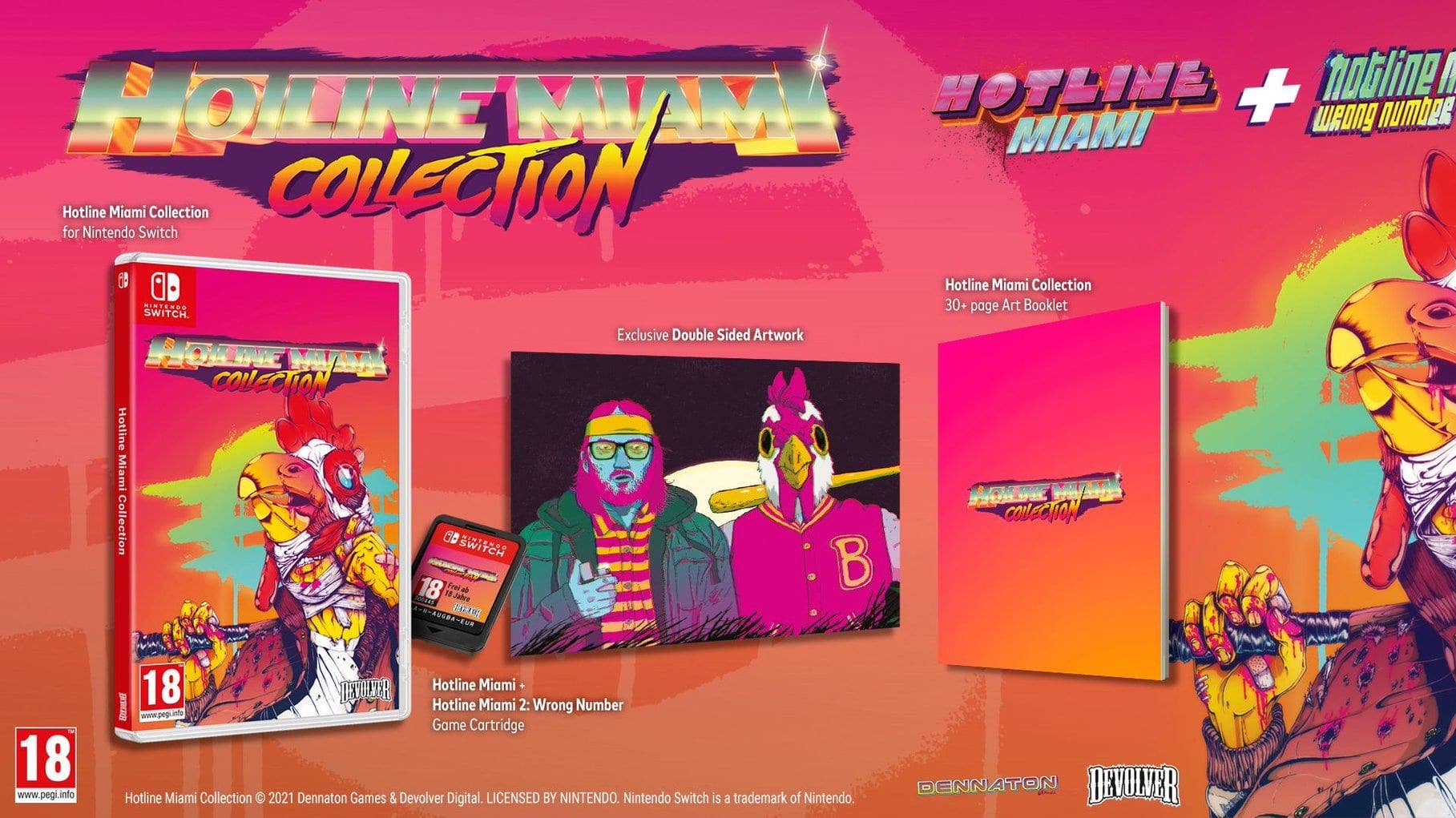 Hotline Miami Collection confirma esta edición física para Nintendo Switch