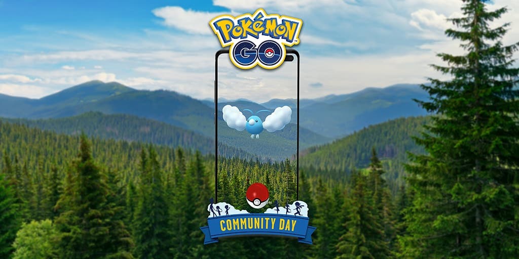 Todos los detalles del Día de la Comunidad de Swablu en Pokémon GO