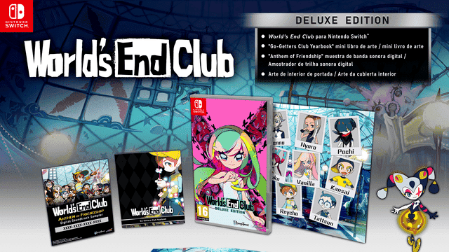 Resuelve el misterio de World’s End Club Edición Deluxe: reserva disponible