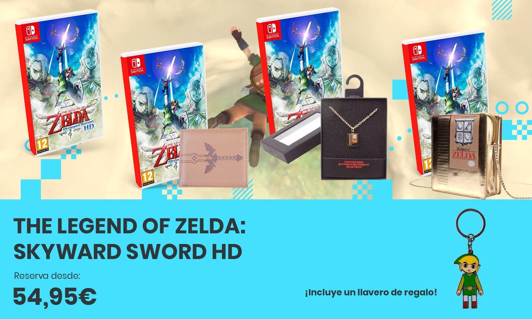 Descubre el origen de la Espada Maestra con The Legend of Zelda: Skyward Sword HD: reserva disponible