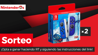 [Act.] ¡Sorteamos otros 2 pares de Joy-Con de The Legend of Zelda: Skyward Sword HD!