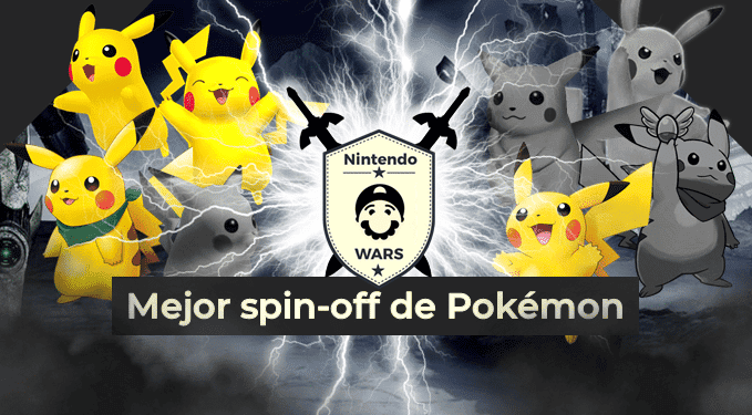 Tercera Ronda de Nintendo Wars: Mejor spin-off de Pokémon: ¡Vota ya por los 4 clasificados!