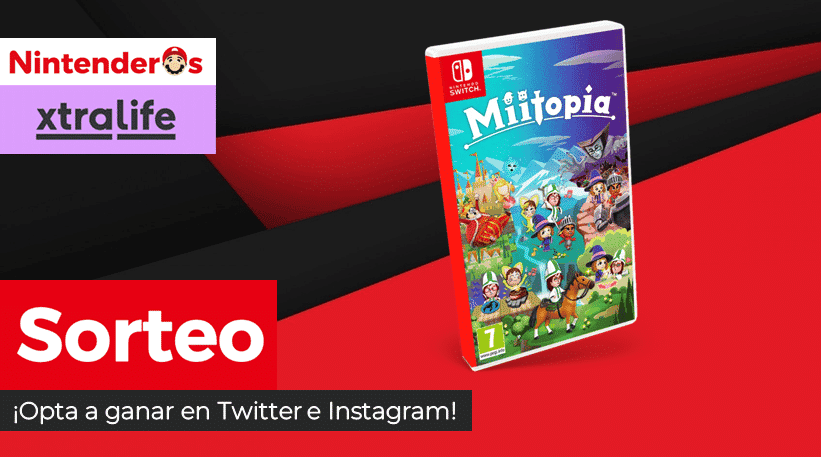 [Act.] ¡Sorteamos una copia de Miitopia para Nintendo Switch!