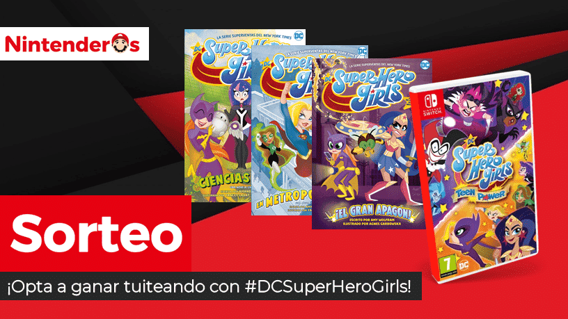 [Act.] ¡Sorteamos una copia de DC Super Hero Girls: Teen Power + 3 libros de la franquicia de Ed. Hidra!