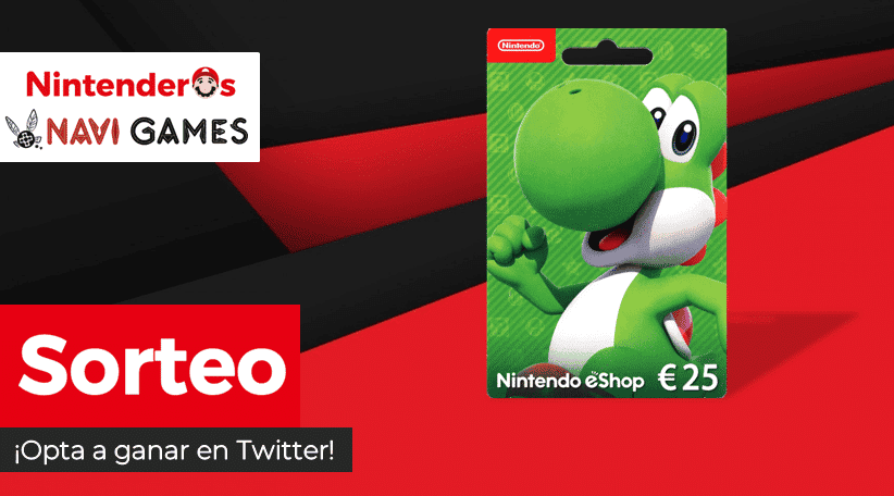 [Act.] ¡Sorteamos una tarjeta de 25€ para la Nintendo eShop junto a NaviGames!