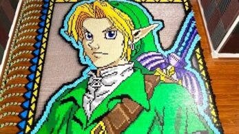 Homenajean a Zelda: Ocarina of Time tirando 54.609 fichas de dominó