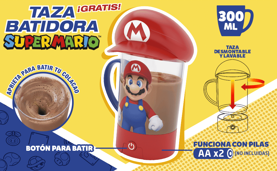 Super Mario y Cola Cao se unen en esta nueva colaboración con sorteo de packs de Nintendo Switch y más