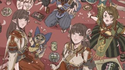 Capcom comparte más artes de los habitantes de la aldea Kamura de Monster Hunter Rise