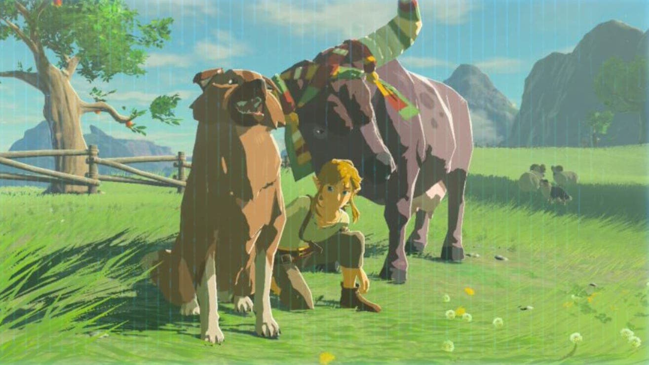 Jugador de Zelda: Breath of the Wild se hace fotos con todos los perros del juego