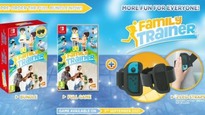 Bandai Namco anuncia Family Trainer para Nintendo Switch en Occidente: disponible el 3 de septiembre