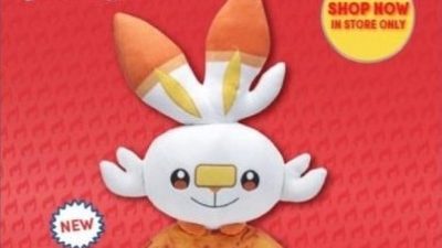 Scorbunny se unirá a la gama de peluches Pokémon oficiales de Build-a-Bear el 6 de mayo
