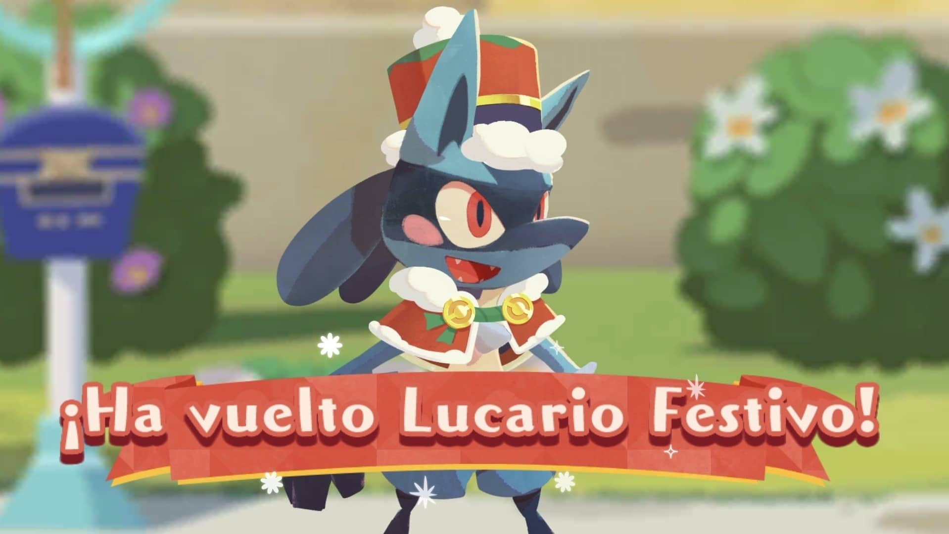 Pokémon Café Mix celebra la llegada de nuevas comandas y el regreso de Lucario Festivo