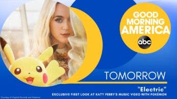 El programa estadounidense Good Morning America emitirá en exclusiva la canción ‘Electric’, de Katy Perry