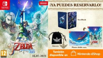 Estos son los regalos que puedes conseguir por reservar Zelda: Skyward Sword HD en estas tiendas españolas