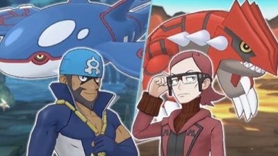 Novedades de Pokémon Masters EX: evento «Dueños de la tierra y el mar», reclutamiento maestro y traje EX de Magno y Groudon y más