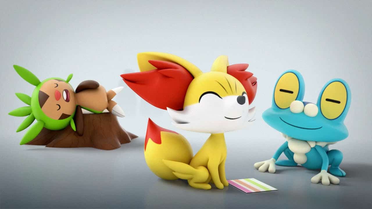 Los Pokémon iniciales de Kalos protagonizan este nuevo corto del 25º aniversario de Pokémon