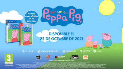 Mi amiga, Peppa Pig se estrenará en octubre en Nintendo Switch