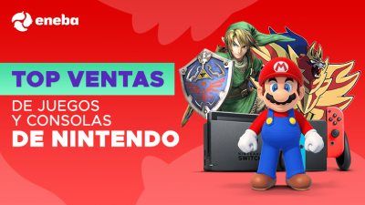 Juegos físicos y consolas de Nintendo más vendidos en abril