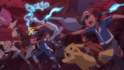 Entrenadores, Líderes de Gimnasio, Campeones, Zygarde Forma Completa y más se lucen en este clip oficial en castellano de la Serie Pokémon XYZ