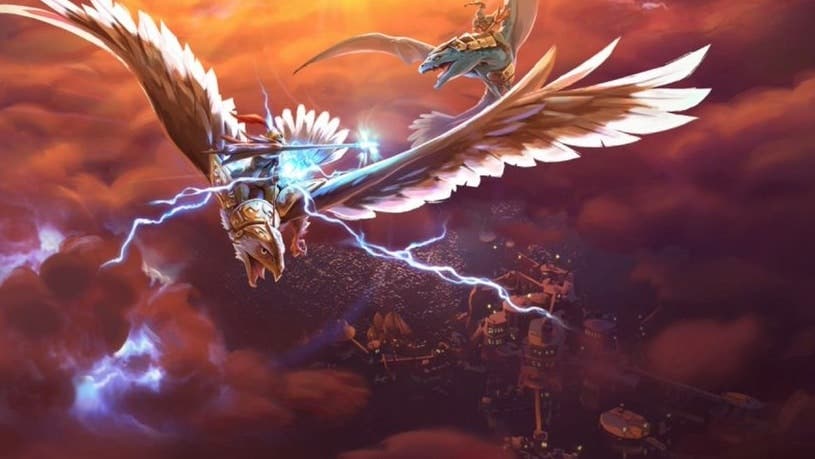Un vistazo en vídeo a The Falconeer: Warrior Edition volando en Nintendo Switch