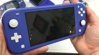 Unboxing y comparativa de color de la nueva Nintendo Switch Lite azul