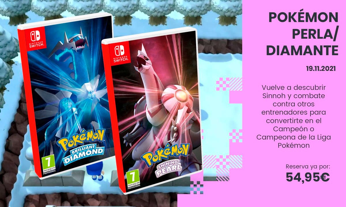 Vuelve a Sinnoh con Pokémon Diamante Brillante y Pokémon Perla