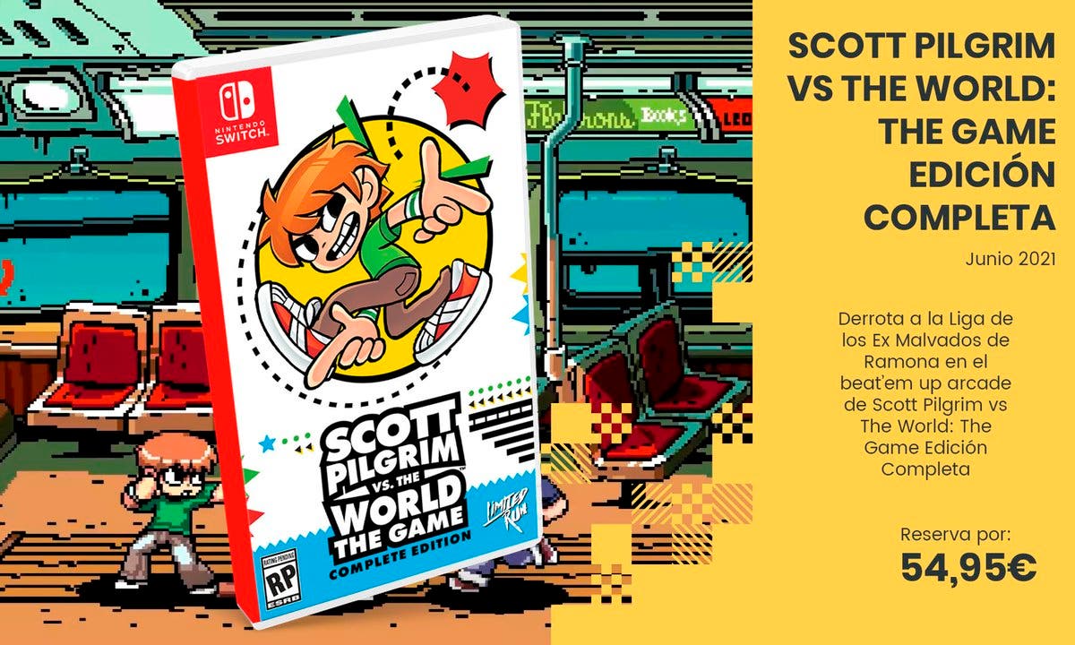 Llega el juego de Scott Pilgrim vs The World: The Game Edición Completa: reserva disponible