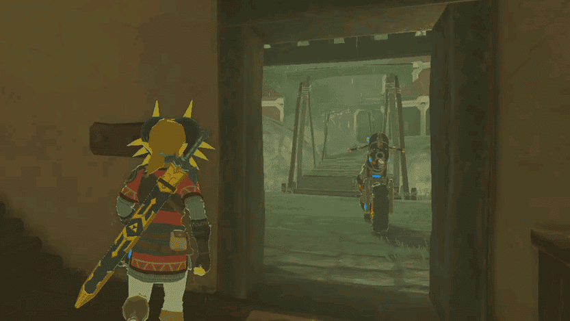La puerta de la casa de Link en Zelda: Breath of the Wild tarda más en cargarse si eres demasiado rápido
