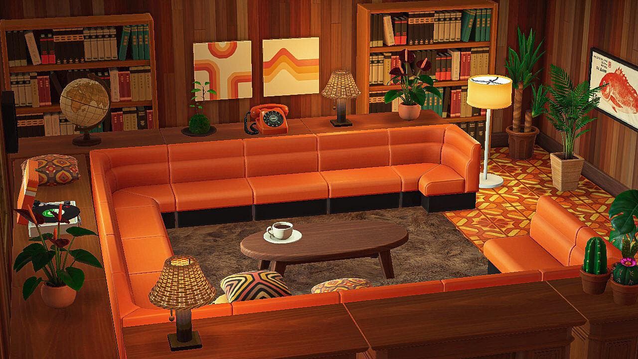 Defienden que esta es una de las mejores salas de estar creadas en Animal Crossing: New Horizons