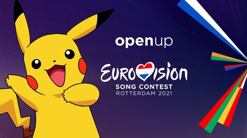 Participante de Eurovisión 2021 declara su amor por otra participante cantando así el tema original de Pokémon