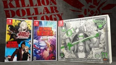 El Famitsu DX Pack de No More Heroes III incluirá una camiseta, un vaso de chupito, un llavero y más