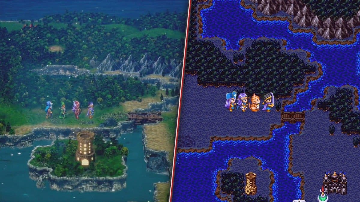 Vídeo compara el nuevo remake 2D-HD de Dragon Quest III con el port de 2019