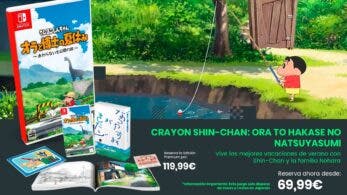 Vive un gran verano con Crayon Shin-chan: Ora to Hakase no Natsuyasumi: reserva en edición estándar y premium disponible