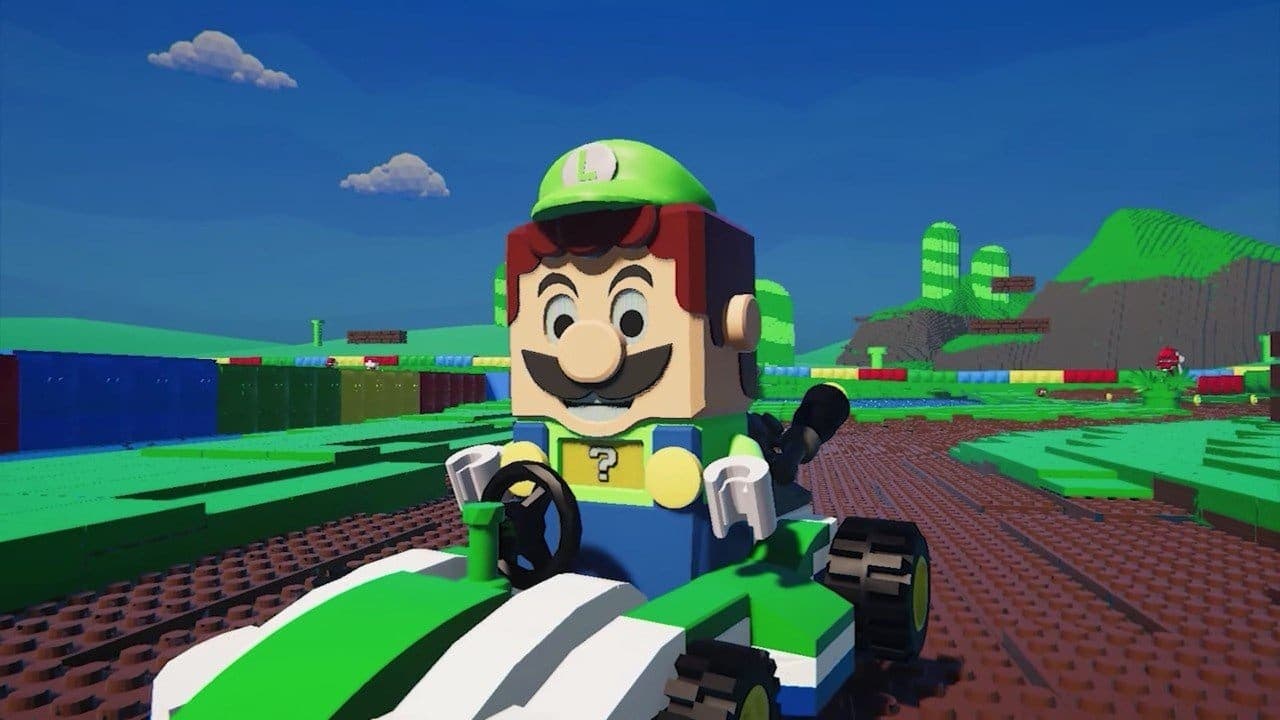 Estos vídeos nos muestran cómo luciría un juego de LEGO Mario Kart