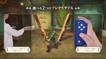 La cuenta oficial de Zelda comparte detalles y un clip de vídeo sobre las opciones de control de Skyward Sword HD