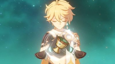 Aether de Genshin Impact y Link de Zelda: Breath of the Wild se unen en este genial fan-art