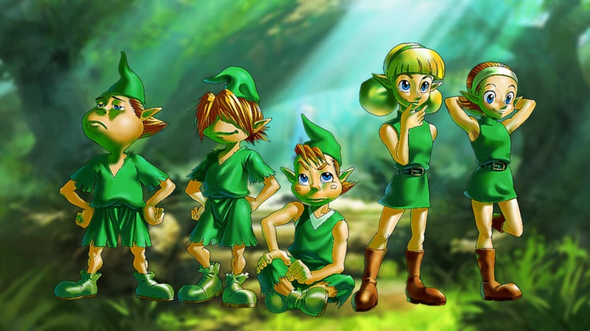 Así es cómo los Kokiri de Zelda: Ocarina of Time se convirtieron en los Kologs de Breath of the Wild - Nintenderos
